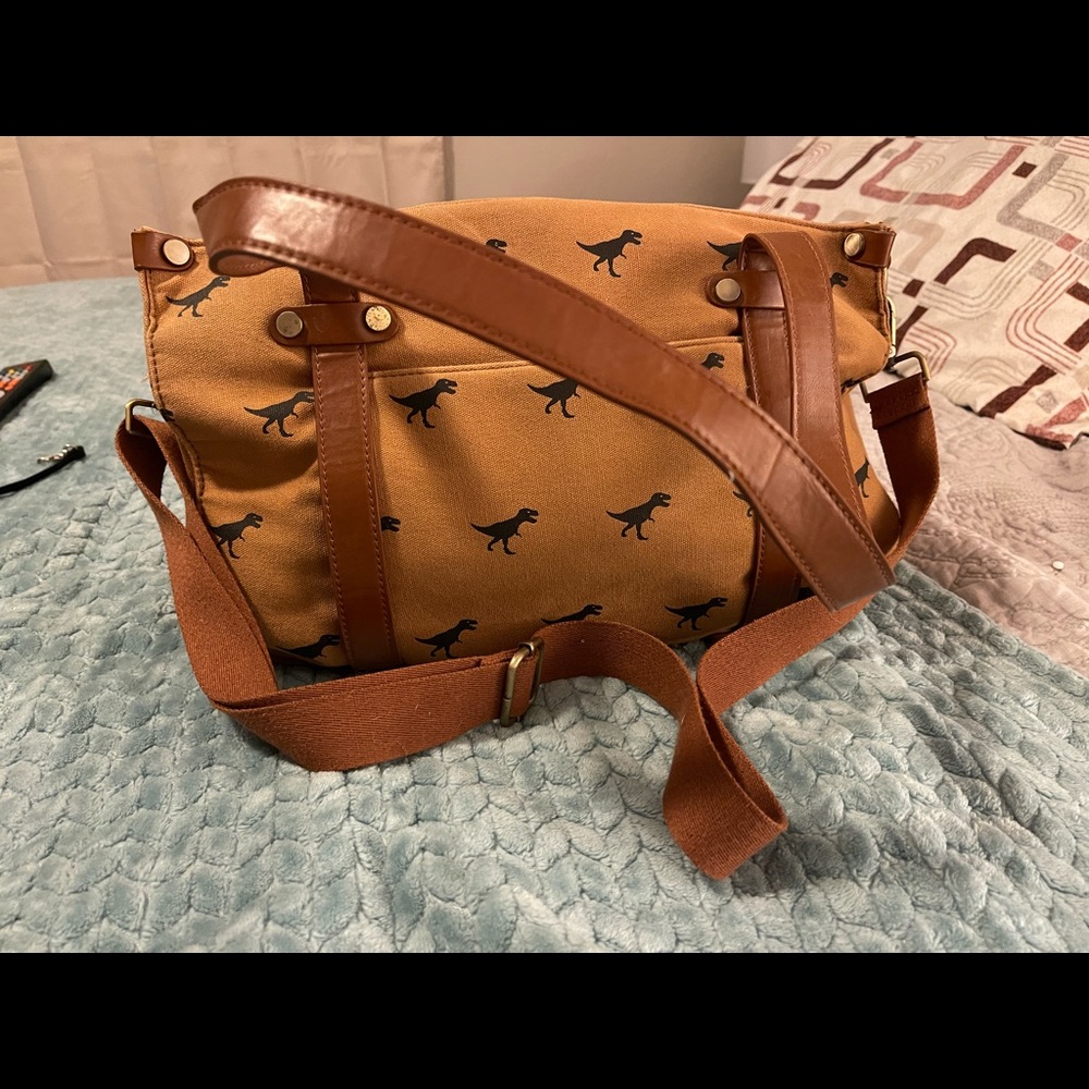 T. rex ModCloth computer bag